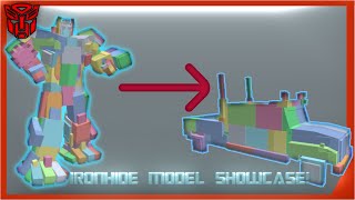 IronHide Model Showcase! | Transformers: Final Destination - MCPE/MCBE