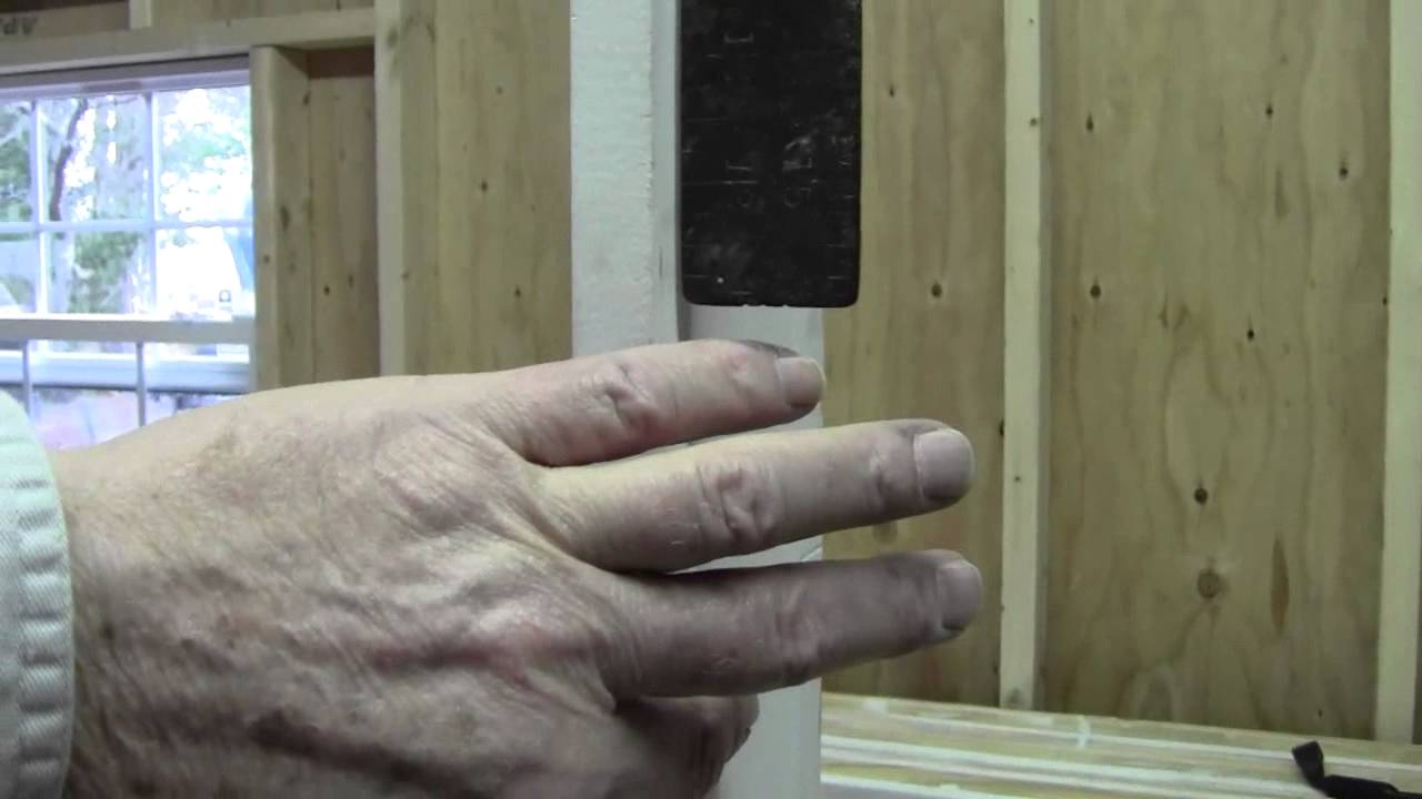How To Make A Door Frame For Shed Pt 2 Youtube