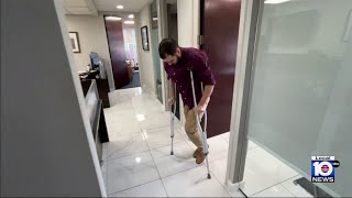 Amazon driver recounts surviving stabbing in Fort Lauderdale