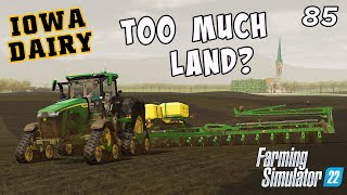 Trying to keep up with all the spring jobs around the farm on IOWA DAIRY UMRV EP85 - FS22