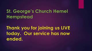 St Georges URC Hemel Hempstead - 12th April 2025.