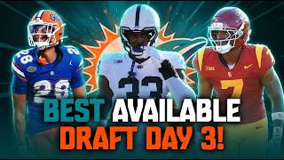 Dolphins Day 3 Draft Targets | Best Available Players Breakdown!