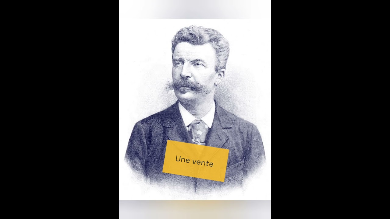 Une vente ou le Tonneau de Guy de Maupassant 