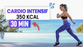 30 MIN CARDIO INTENSIF 350 KCAL - Justine Gallice #OZE5