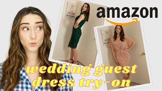 AMAZON Try-On Haul - MODEST Classic Wedding Guest Dresses! *must-see 2021*