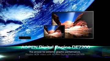 AOPEN DE7200 intro video