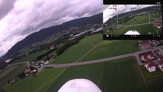 Twinstar II FPV Cyclops Storm OSD v1.1 with ground recording