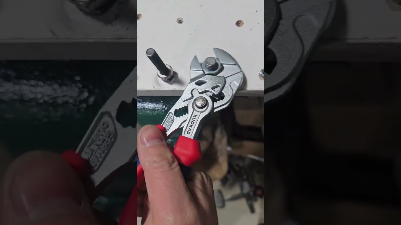 KUOKAD Quick Adjust Pliers Wrench Fits Any Size Bolt #shortsfeed #wrench #pliers #tools #ideas