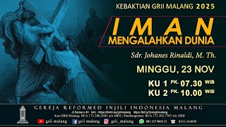 Iman Mengalahkan Dunia