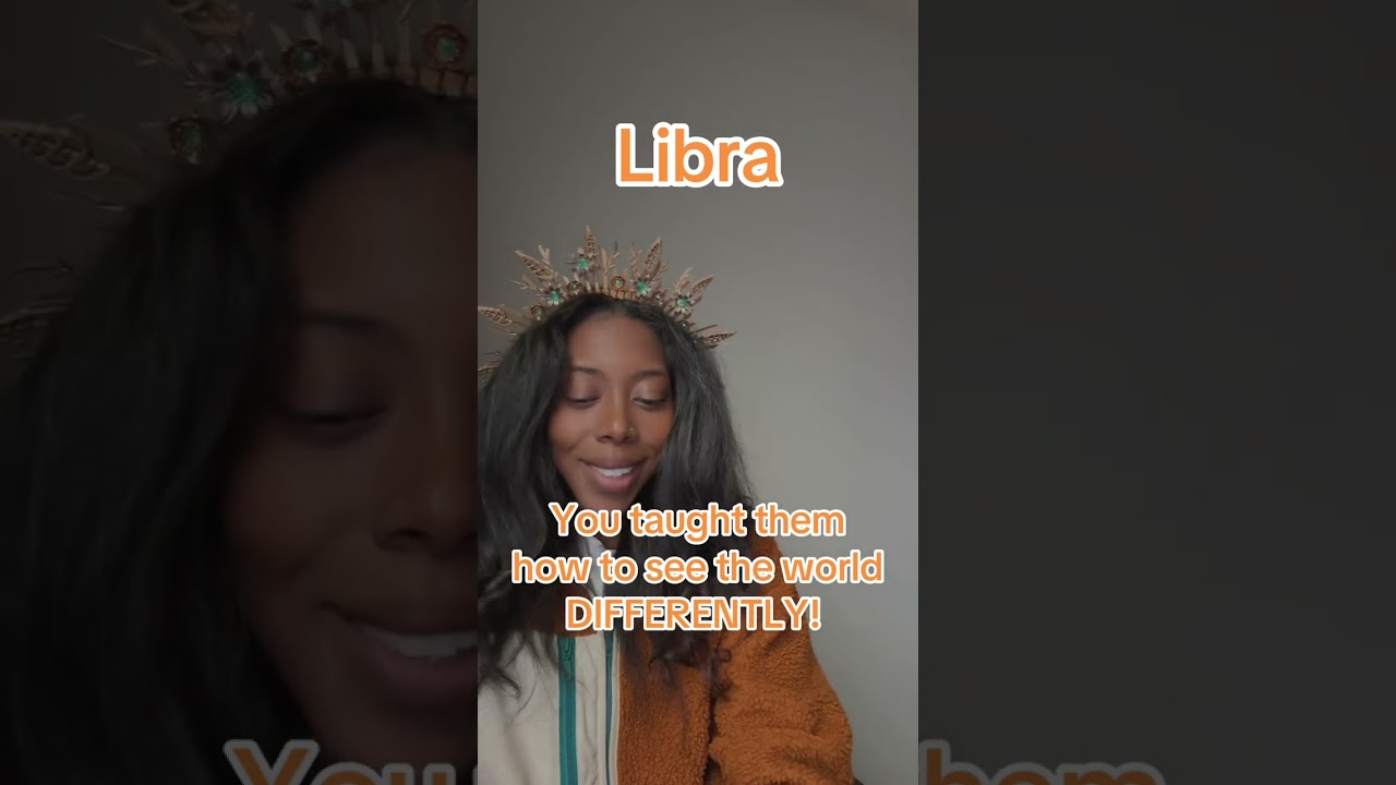 Libra Tarot - You taught them how to see the world DIFFERENTLY 