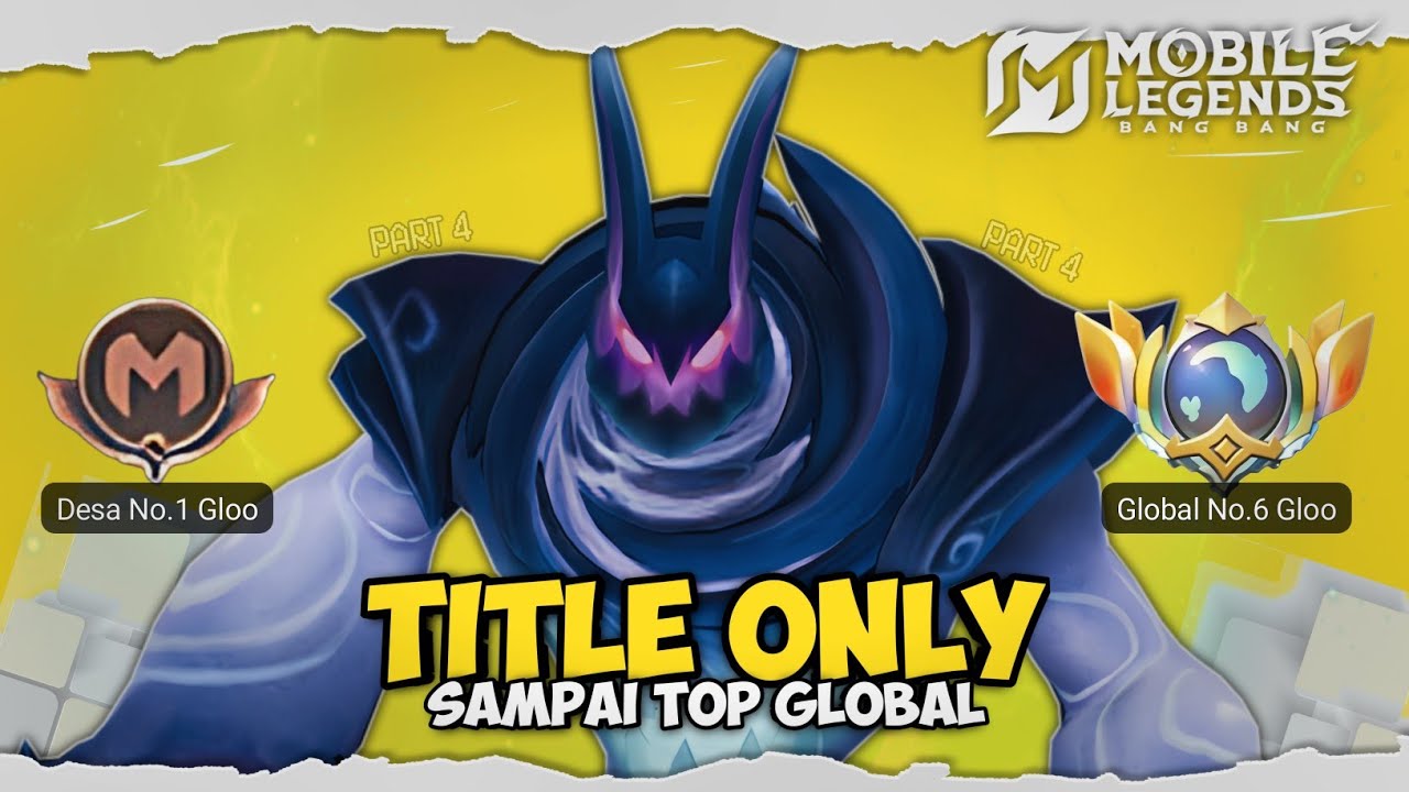 Завершить Mobile Legends, но название Gloo Only до выхода Global