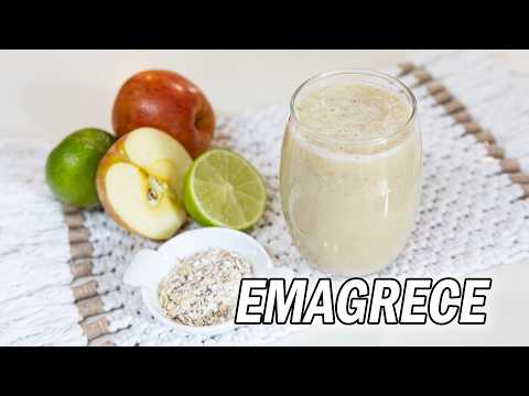 Vitamina de Banana, Maçã, Aveia e Limão: Ajuda a Emagrecer?