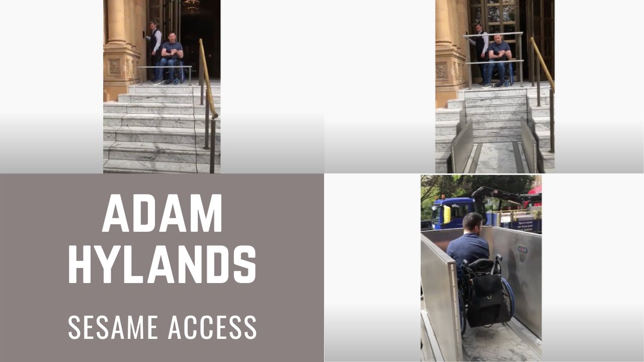 Adam Hylands (www.diversityandability.com) at Kimpson Fitzroy Hotel, London hotel