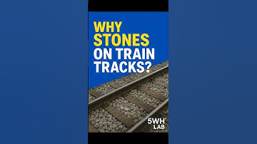 Why Do Train Tracks Have Stones? 🚂 Explained Simply!