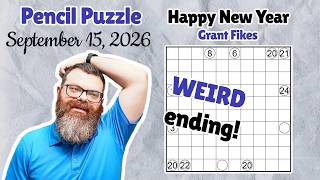 Kurotto: "Happy New Year" by Grant Fikes | Pencil Puzzle September 15, 2026 screenshot 3