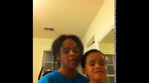 Kezia Alford sings with son Jayson