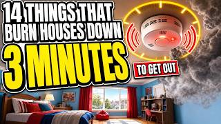14 Things That Burn American Houses Down (Fire Experts Warn)  #lifehacks #firesafety #homesafety