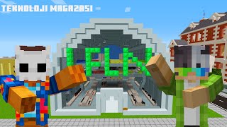 ARKADAŞIM İLE TEKONOLOJİ MAĞAZASI AÇTIK! (ARABA ALDIK) Minecraft @LFLNAdemcan