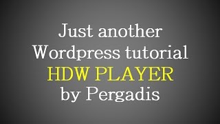 How to use the HDW player plugin in Wordpress Hueman Theme (Greek)
