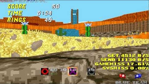 SRB2 - Dusty Barracks Zone - CTF level demo (Part 1 of 4)