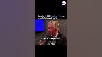 AI Is Killing The Web – Cloudflare CEO | Hashtag Ai #viral #shorts #ai
