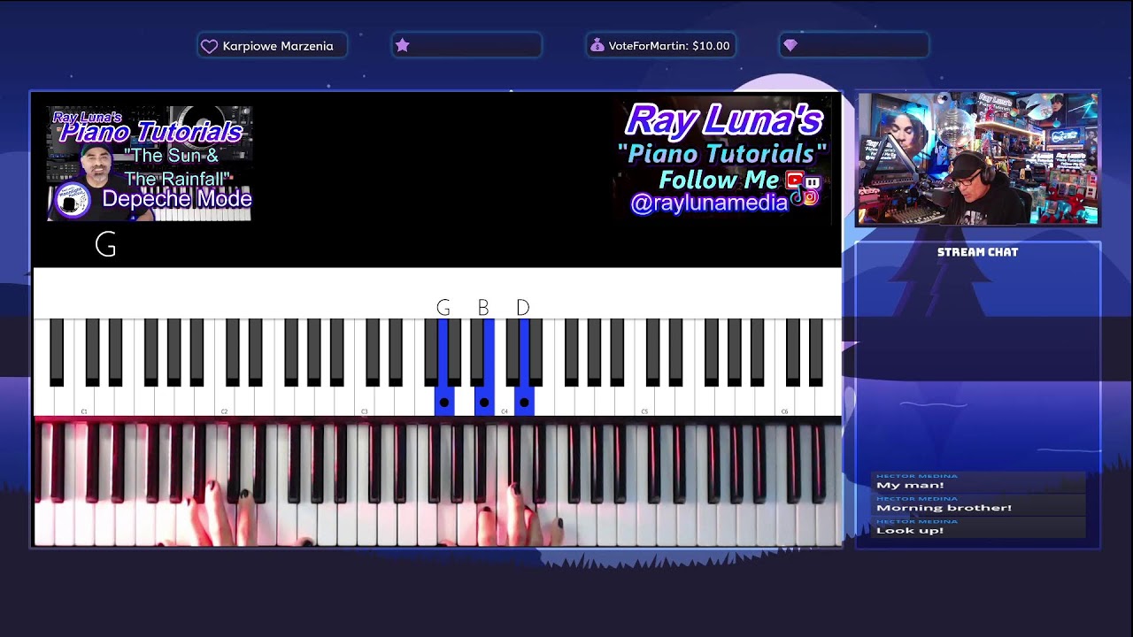 Waking up with Depeche Mode:   Ray Luna Piano:  "Morning Warmup" Ep. 56 (04-15-24)