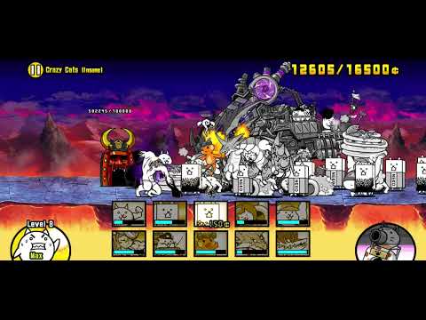 Finishing the Crazed Titan in Battle Cats. - YouTube