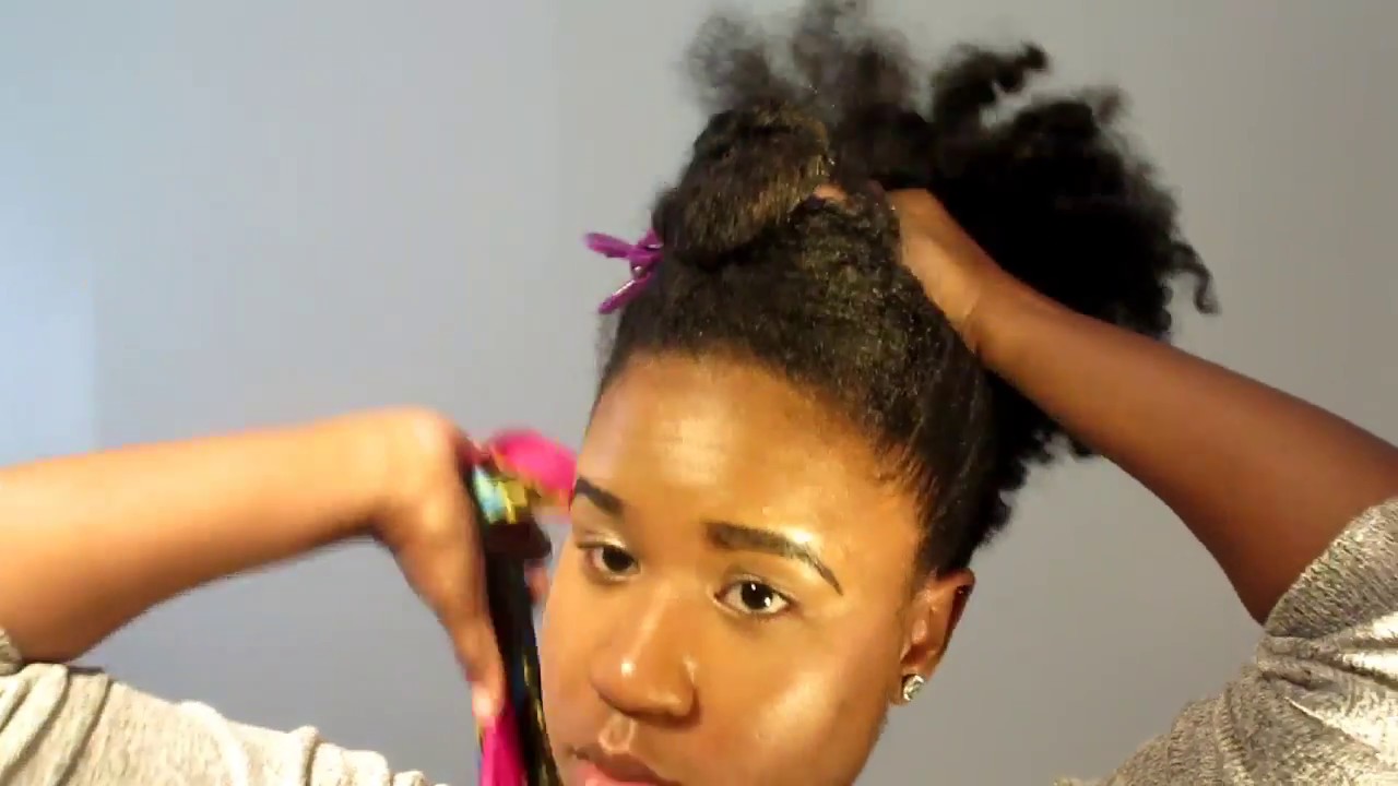 How to Twist out Style [Elegant Pineapple] YouTube