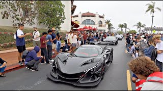 Billionaires Hypercar Collection SHUTS DOWN Cars & Coffee!