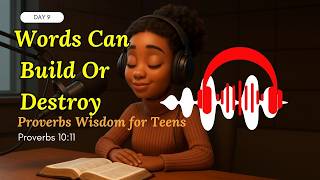 Proverbs Wisdom for Teens Day 9 | The Power of Your Words | Proverbs 10:11