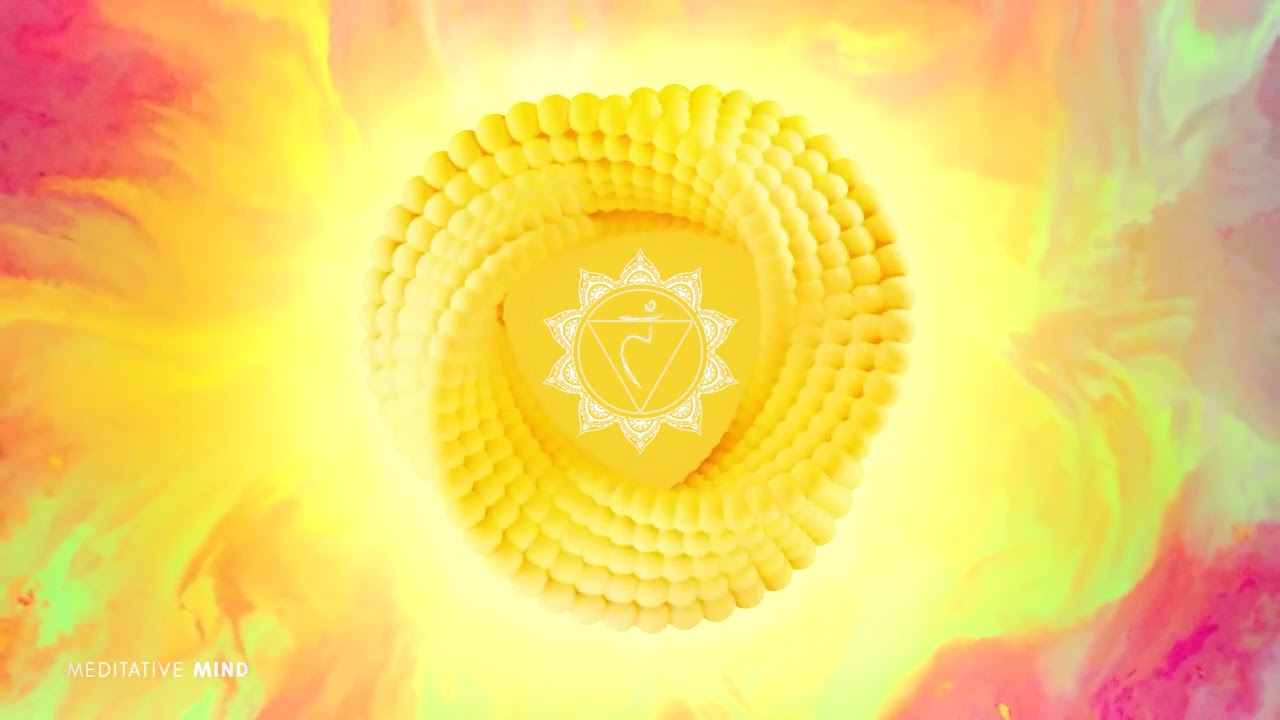 Solar Plexus Chakra Healing Music | Cosmic Twist Series | Meditative ...