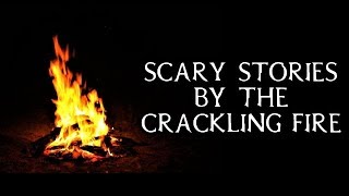 telling scary stories at the campfire (from