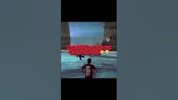 LD CALLING OUT RONNIE FOR THIS!  #thunder2k #nba2k24 #nba2k #ronnie2k #LD2K