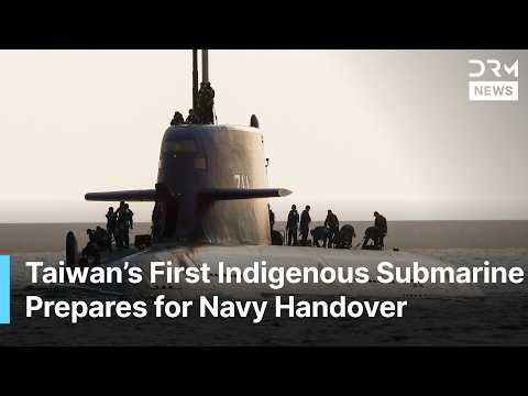 Taiwan’s 'Narwhal' Submarine Enters Final Testing Stage Ahead of Navy Handover | AH1N