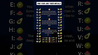 Find Your And Their Initials