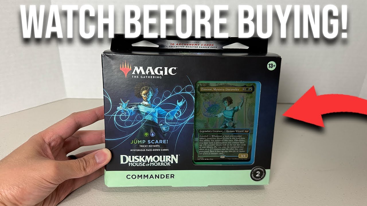 Magic: The Gathering Duskmourn JUMP SCARE Commander Deck Magic: The Gathering Duskmourn JUMP SCARE Commander Deck