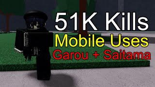 Saitama  Garou Is Unstoppable In Public Servers  The Strongest Battlegrounds