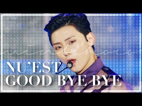 NU'EST(뉴이스트) - Good Bye Bye(굿바바) 교차편집(Stage Mix.)