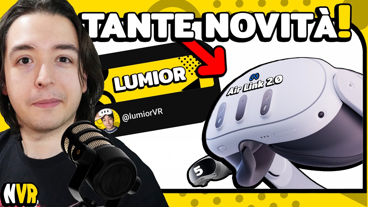 Nuovo AirLink su Quest e Pico Svela un Visore! + Redesign Canale