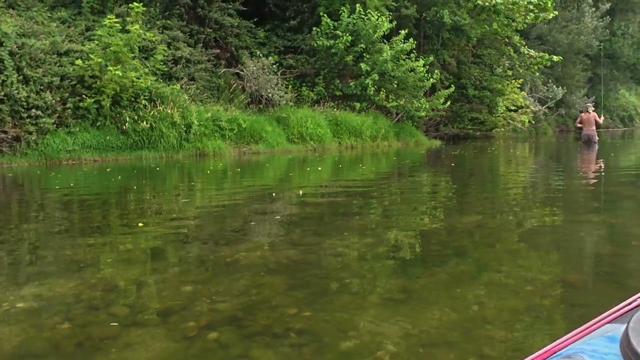 June 15 2025. Fly fishing on the Ardèche river, Part 1.