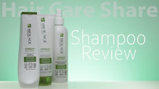 Shampoo Review:  Biolage Strength Recovery Shampoo