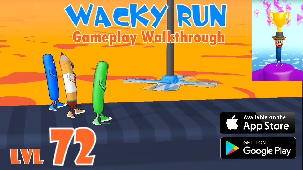 Wacky Run Level 72 - Wacky Run Game - Wacky Run Gameplay - Wacky Run Mod Apk - Crazy Games