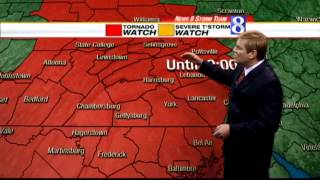 Expect another round of strong storms later in the evening