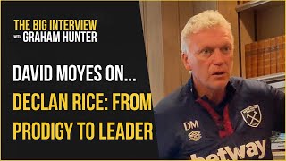 'I was fortunate to have Wayne Rooney. It's the same with Declan Rice' | David Moyes on West Ham ace