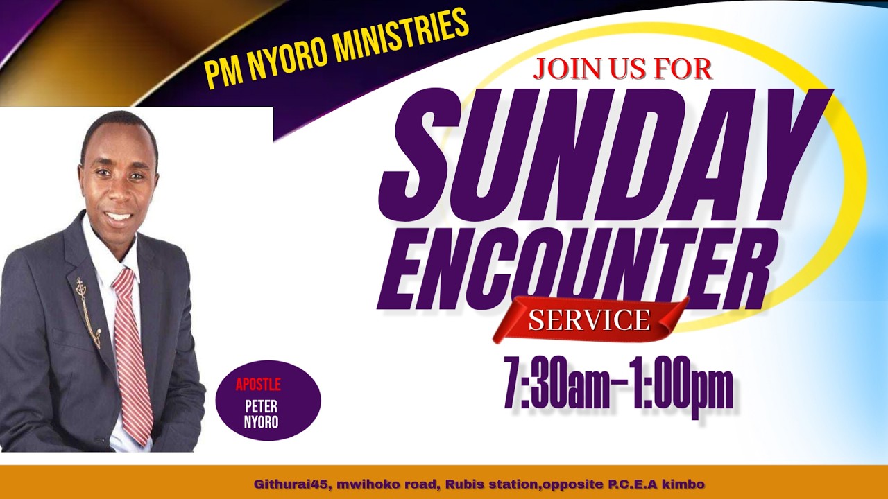 SUNDAY  Service.HOW TO RECEIVE SPIRITUAL BLESSING..WITH DECOAN WAHOME