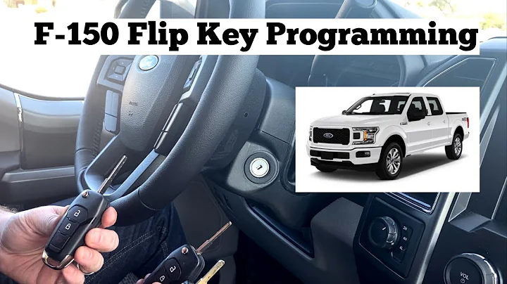 How To Program A Ford F-150 Flip Key Remote Fob 2015 - 2021 DIY Tutorial F150 - 2016, 2017, 2018