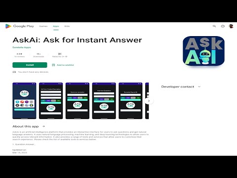 AskAi: Ask for Instant Answer