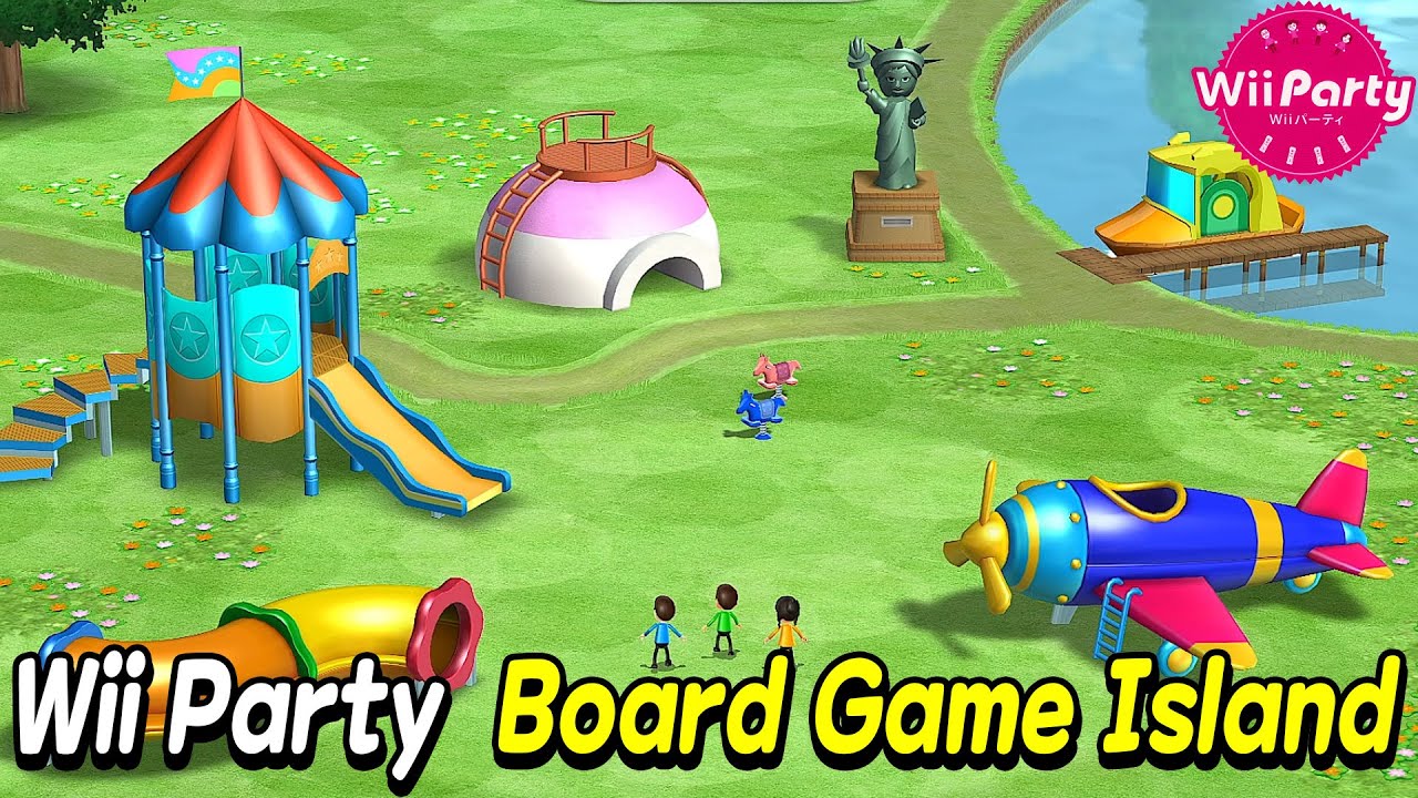 Wii Party Board Game Island Master Com Eddy Vs Rin Vs Shinta Vs Eva Alexgamingtv Youtube