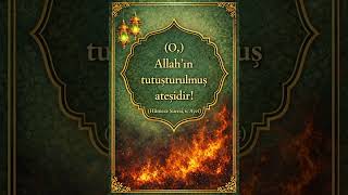 Hümeze Suresi 6. Ayet O, Allahın Tutuşturulmuş Ateşidir Inmesajı