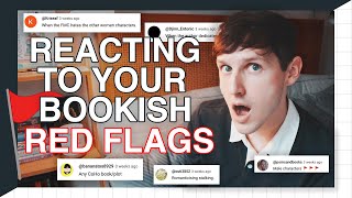 REACTING TO YOUR BOOKISH RED FLAGS 🚩 by jessethereader 9,744 views 2 months ago 11 minutes, 44 seconds